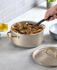 Farberware Radiant Aluminum 5.5-Quart Dutch Oven with Lid