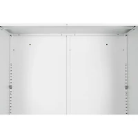 Simplie Fun Steel Lockable Storage Cabinet with Adjustable Shelves, White