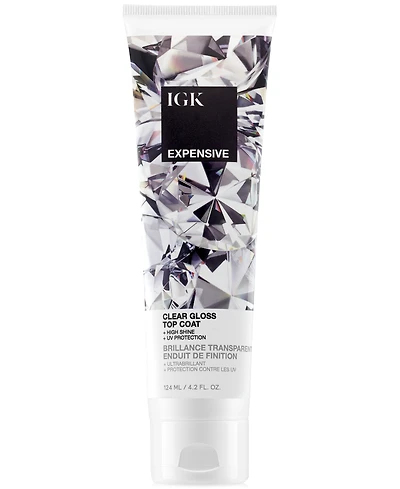 Igk Hair Expensive Clear Gloss Top Coat, 4.2 oz.