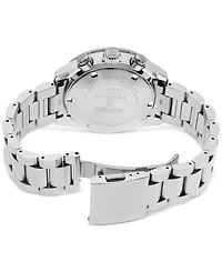 Seiko Men's Chronograph Solar Prospex Speedtimer Stainless Steel Bracelet Watch 41mm