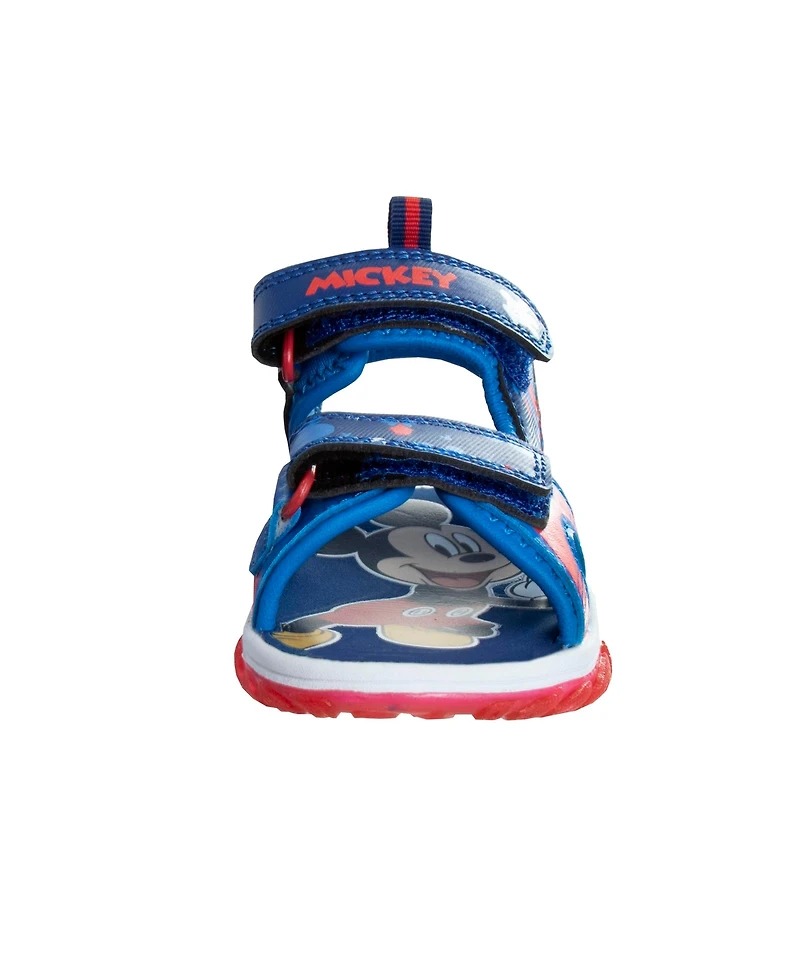Disney Toddler Boys Mickey Mouse Light-Up Sandals