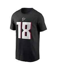 Nike Men's Kirk Cousins Black Atlanta Falcons Player Name Number T-Shirt