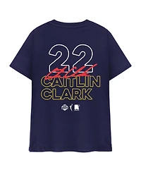 Round21 Men's and Women's Caitlin Clark Navy Indiana Fever Player Signature T-Shirt