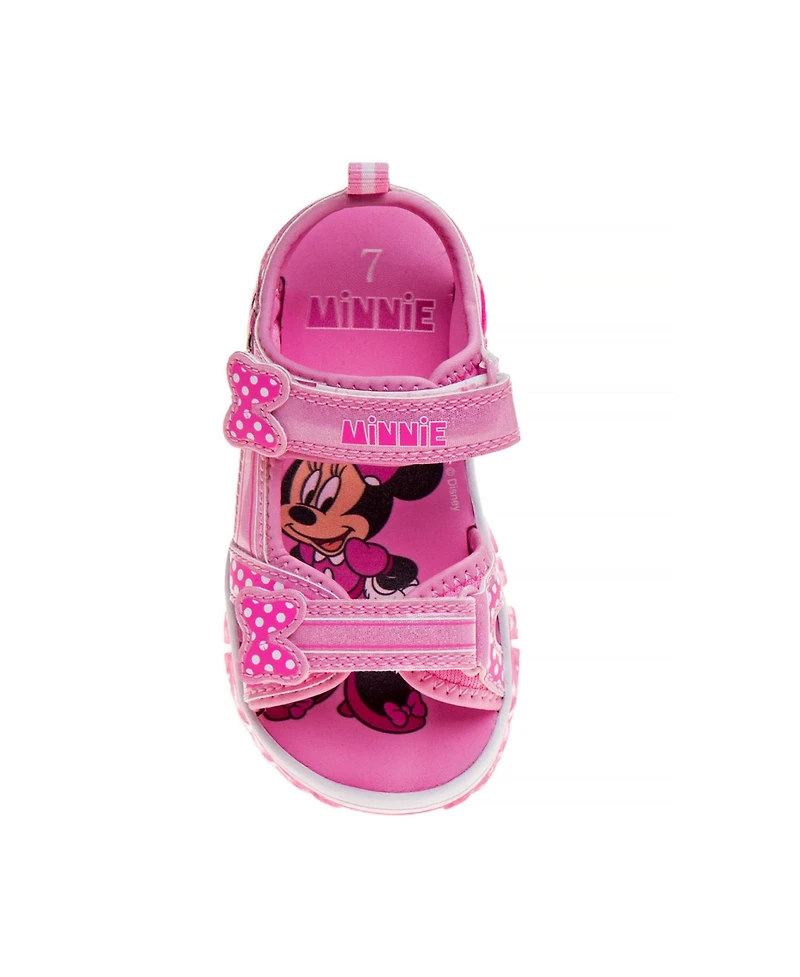 Disney Toddler Girls Minnie Mouse Open Toe Sandals