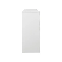 Modern Black High Gloss Sideboard with Led Light