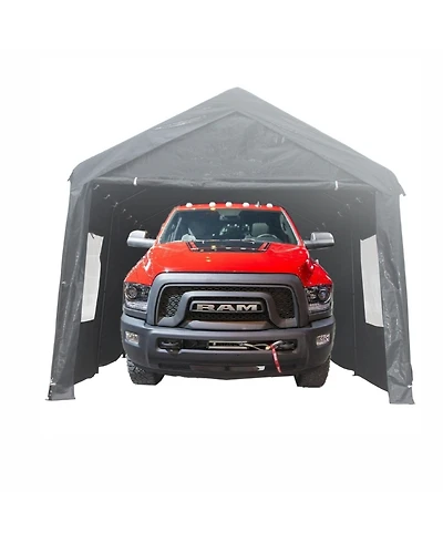 Streamdale 10x20FT Heavy Duty Canopy Carport Outdoor Portable Garage Grey