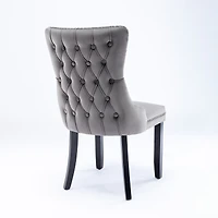 Streamdale Set of 2 Upholstered Wingback Dining Chairs