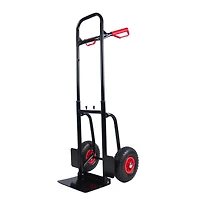 Streamdale 330 Lb Steel Trolley with Double Handles and Rubber Wheels