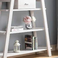 Simplie Fun Bookcase White Oak