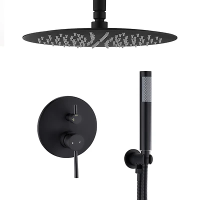 10" Rain Shower Combo Set with Handheld Head