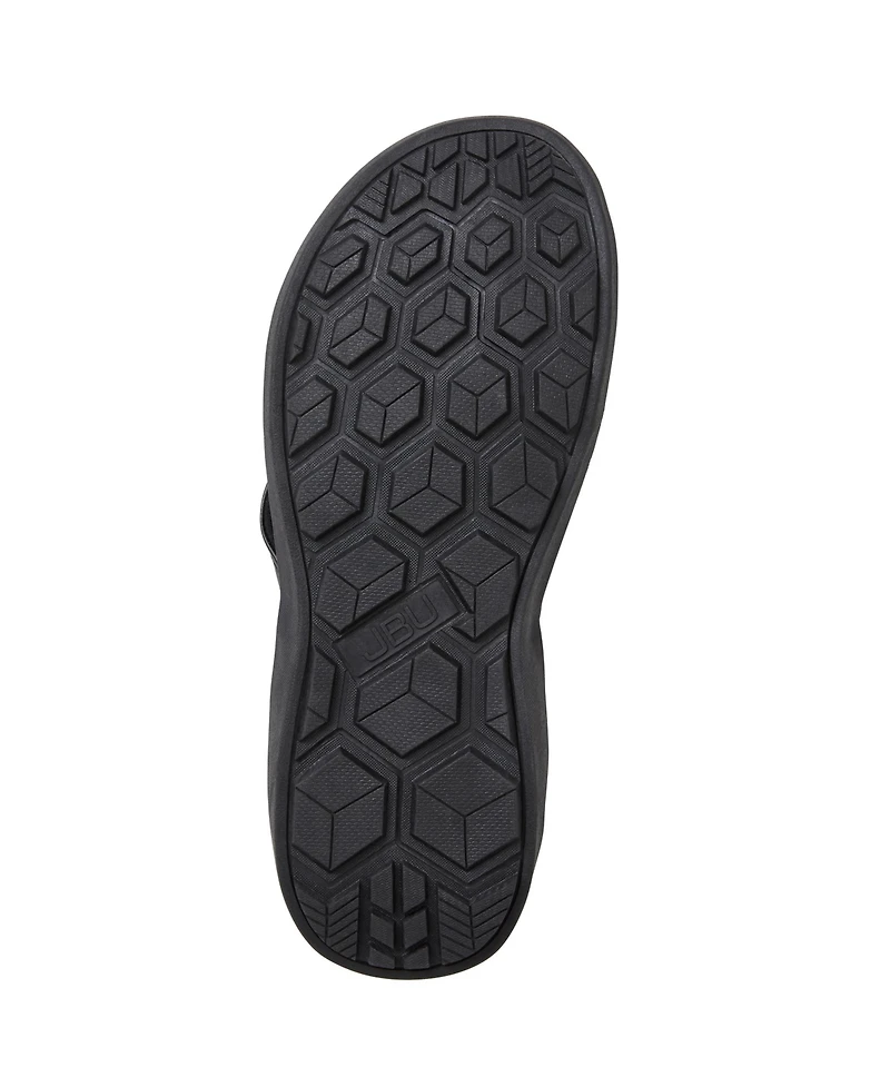 Jbu Men's Milo Comfort Slip On Thong Sandal
