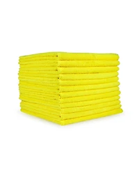 Arkwright Home Smart Choice Microfiber Cloths (12 Pack), 16x16, 49gm, Multi-Purpose, Reusable, Color Options