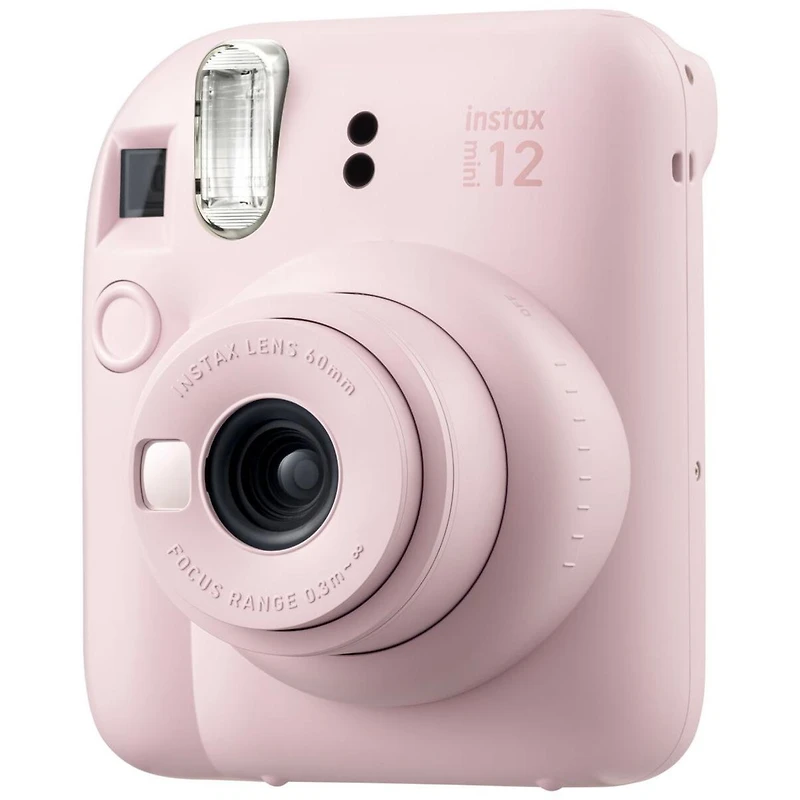 Fujifilm Instax Mini 12 with 60mm Instax Mini Lens (Blossom Pink)