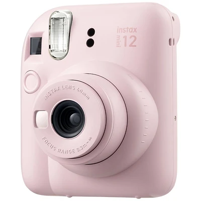 Fujifilm Instax Mini 12 with 60mm Instax Mini Lens (Blossom Pink)