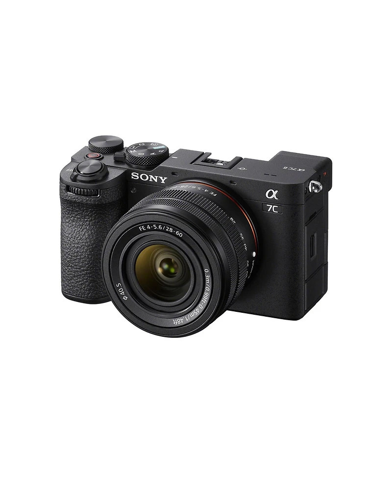 Sony Alpha 7C Ii Ff Interchangeable Lens Hybrid Camera with 28-60mm Lens(Black)