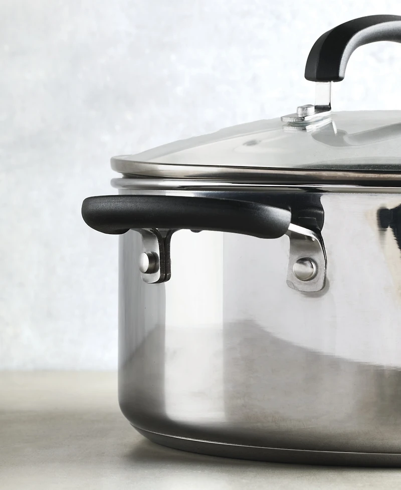 Farberware Brilliance Stainless Steel 5-Qt. Dutch Oven with Lid