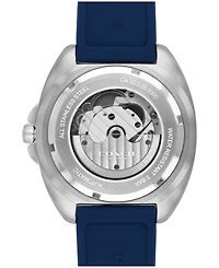 Coach Men's Charter Automatic Blue Silicone Watch 44mm
