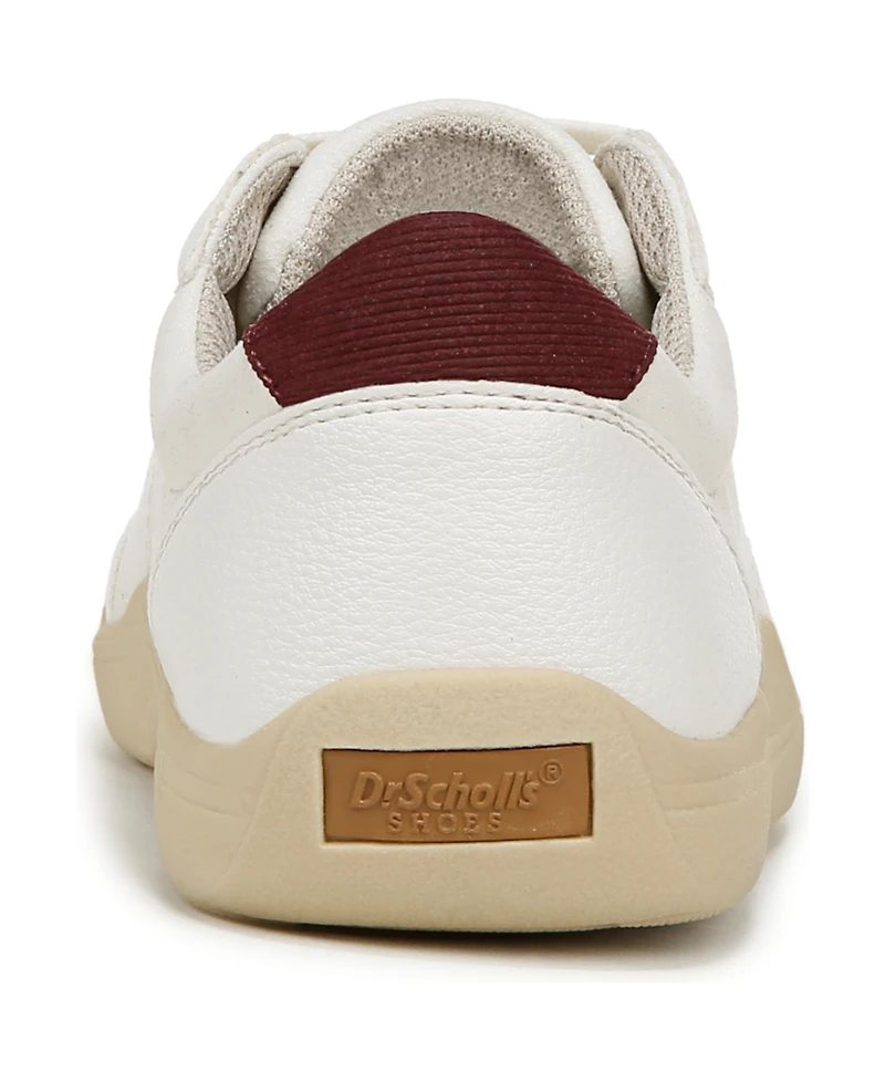 Dr. Scholl's Women's Be True Court Inspired Lace Up Sneakers