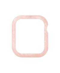 Anne Klein Women's Pink Acetate Protective Case designed for 45mm Apple Watch