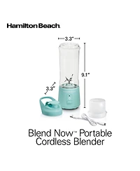 Hamilton Beach Blend Now Portable Cordless Blender - 51182J