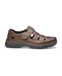 Pazstor Men's Premium Comfort Leather Closed Toe Sandals John