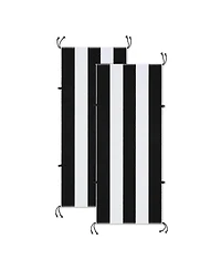Arkwright Home Tie & Dry Beach Towel (2 Pack), 30x70 in, Soft Ring Spun Cotton, Color Options