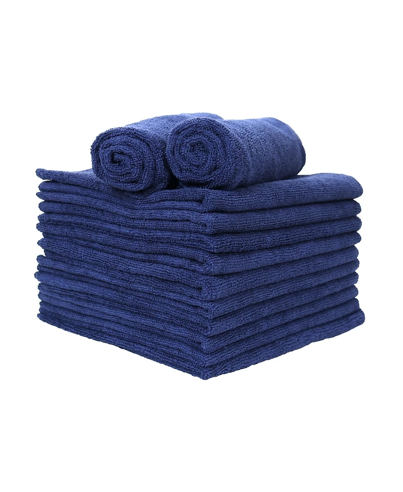Arkwright Home Smart Choice Microfiber Hand Towels (12 Pack), 15x24 in., Color Options