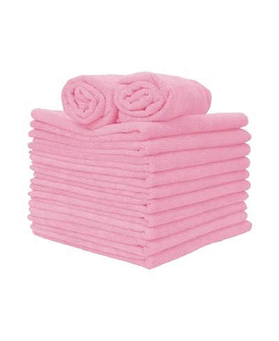 Arkwright Home Smart Choice Microfiber Hand Towels (12 Pack), 15x24 in., Color Options
