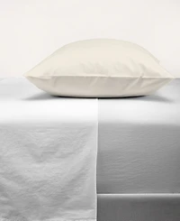 Purity Home Ultra-Light Cool Crisp 100% Cotton Percale Pillowcase Pair