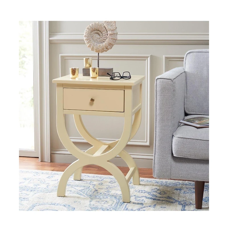 Maxine Accent Table With Storage Drawer