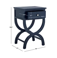 Maxine Accent Table With Storage Drawer