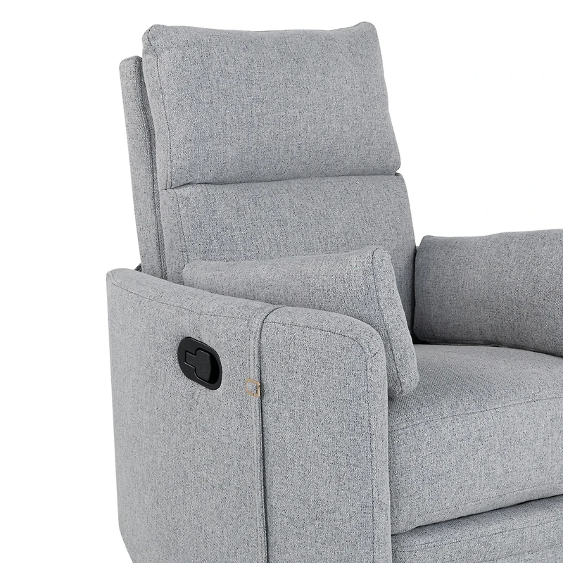 Streamdale 360 Swivel Recliner with Removable Pillows for Living Room