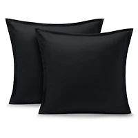 Bare Home Ultra-Soft Double Brushed Pillow Sham Set