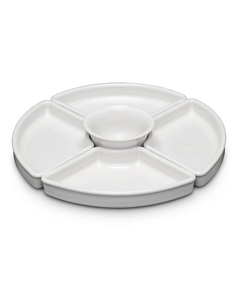 Fiesta 5 Pc. White Entertaining Set