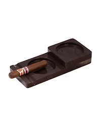 Bey-Berk Genuine Marble Cigar Ashtray and Coaster