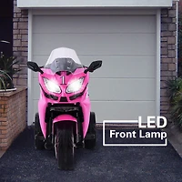 Streamdale Furniture Kids Electric Motorcycle with Light Wheels