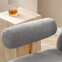 Simplie Fun Modern Sherpa Fabric Rocking Chair for Nursery/Kids