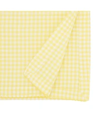 Saro Lifestyle Traditional Gingham Table Runner, 16"x72"