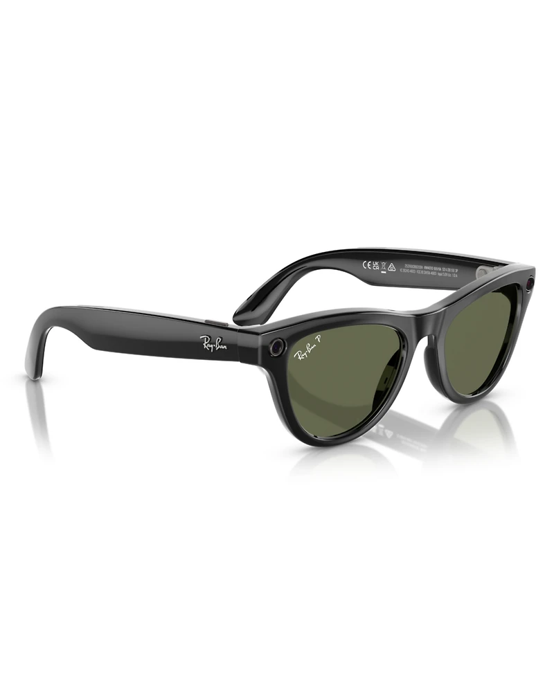 Ray-Ban Unisex Ai Meta Gen1 Skyler Polarized Sunglasses, RW4010