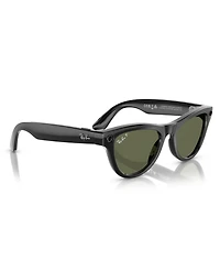 Ray-Ban Unisex Ai Meta Gen1 Skyler Polarized Sunglasses, RW4010