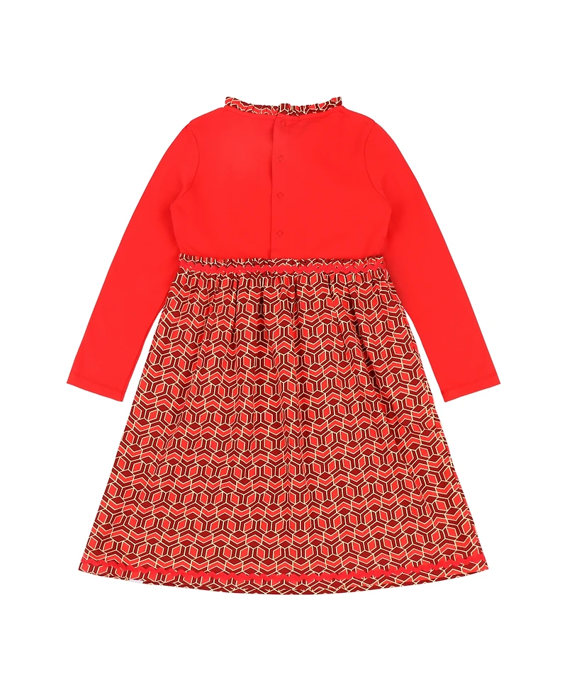 Mixed Up Clothing Girls Ruffle Dress