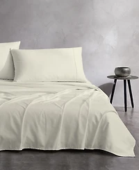 Purity Home 400 Thread Count Wrinkle Resistant Cotton Sateen -Pc. Sheet Set
