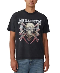 Cotton On Men's Loose Fit Music T-Shirt - Megadeth