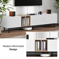 Streamdale Modern 80" Tv Stand with Large Storage
