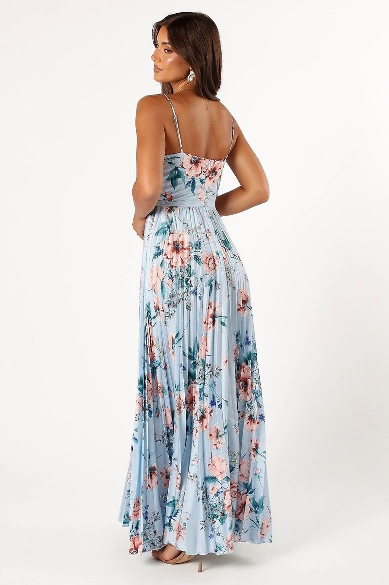 Petal and Pup Women's Naira Pleated Maxi Dress