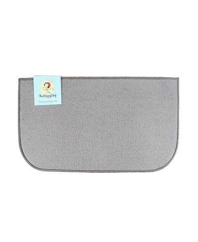 Sloppy Chef D-Shape Kitchen Throw Rugs (18x30 in.), Non-Skid Backing, Color Options