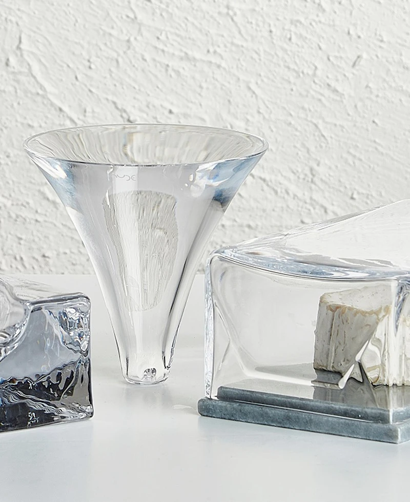Nude Glass Cruet Funnel