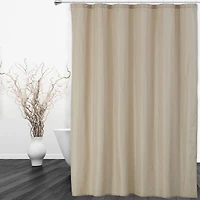 Caromio Waterproof Fabric Shower Curtain Liner with Magnets, 72" x 72"