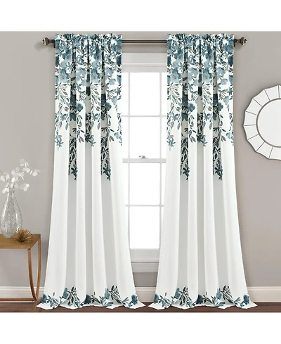 Lush Decor Tanisha Light Filtering Window Curtain Panels