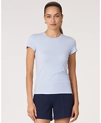 Rebody Active Women's Essentials Fitted Short Sleeve Top